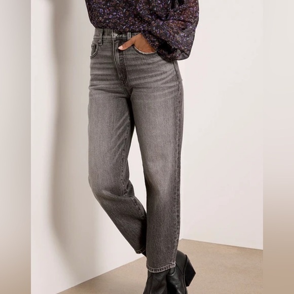 Evereve Vintage Barrel Jean - Picture 1 of 4